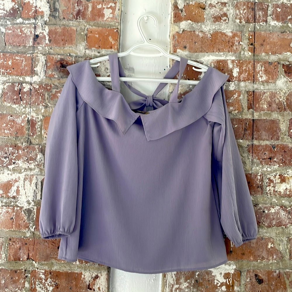 Light purple blouse